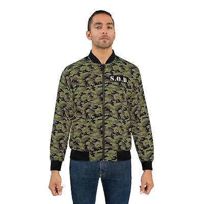 Sod Stormtroopers Of Death Band Punk Thrash Metal Metallica Men's Bomber Jacket • $123.71