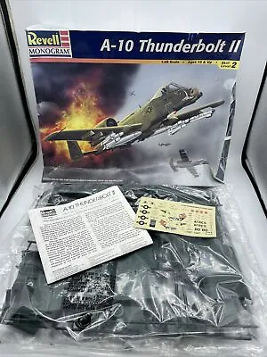 1/48 Revell Monogram A-10 Thunderbolt II Warthog USAF Jet Plastic Model Kit READ • $16.99