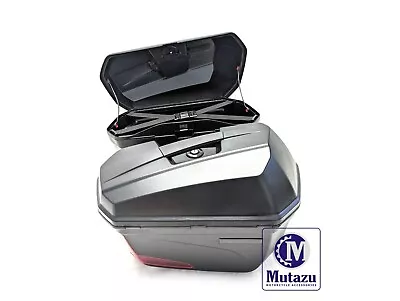 Mutazu Universal V36 Motorcycle Hard Saddlebags Saddle Bags For Cruisers Touring • $169