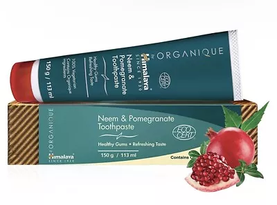 £10.60 • Buy Neem & Pomegranate Organic Toothpaste 2pack (150g Each)-BB 05/2023