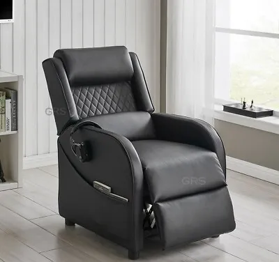 £169.99 • Buy Gaming Recliner Chair Cinema Armchair PU Leather Manual Recline Single Sofa