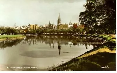 AUSTRALIA - Photocard NEW UNUSED - Melbourne & Vicinity - Victor Perantoni 1940s • $6.50