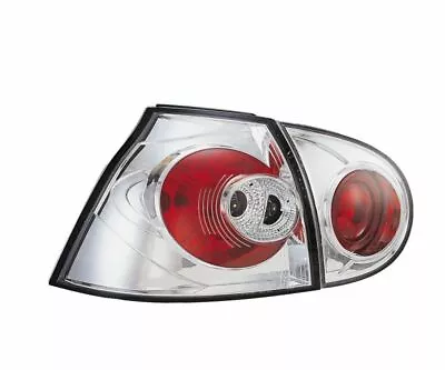 $1249 • Buy Set Of Clear Chrome Look Tail Lights For Vw Golf Mk5 2003-2008 Model Rear Lights