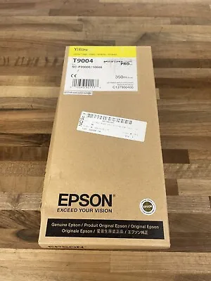 Expired Epson T9004 350ml Yellow Ink For SureColor P20000 | P10000 Printers • $124.99