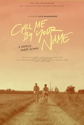 Call Me By Your Name Movie Posters  Art Decor Poster Waterproof Canvas 24x36  • $27.49