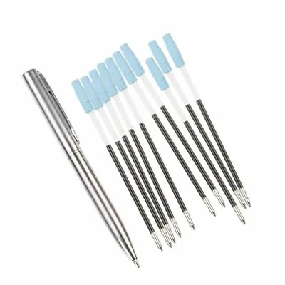 5 Pcs Mini Metal Ballpoint Pen Refill Ink Pocket-size  Portable Ball Point Small • $7.89