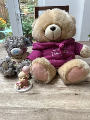 £8.50 • Buy From Me To You Teddy Bears X 2 Job Lot/bundle & Photo Holder