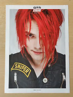 Gerard Way / My Chemical Romance - Double-Sided Kerrang Poster - RARE! • £7.95