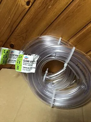 Lot Of 2 EZ-FLO 98570 PVC Clear Vinyl Tubing 3/4 Inch OD 10 Ft New • $24.99