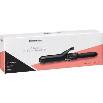 £24.99 • Buy BaByliss Pro Ceramic Dial-a-Heat Tong 38mm
