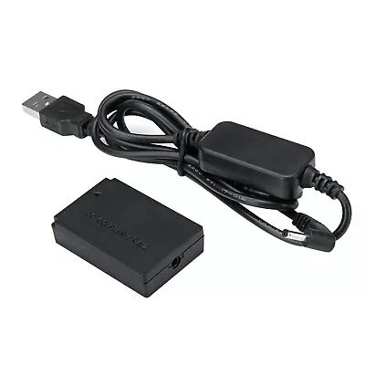 LP-E12 Power Charger Cable ACK-E12+DR-E12 Dummy Battery For Canon EOS M2 M50 • $30.78