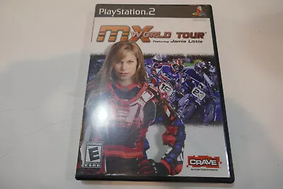 Replacement MX World Tour PS2  Case Cover & Manual NO Game Disc • $8.95