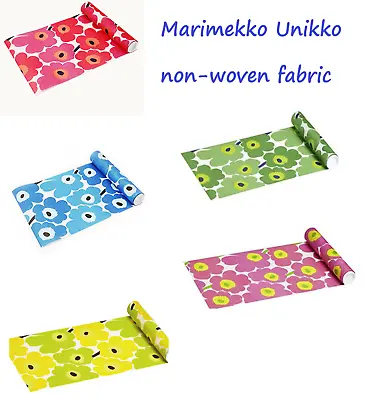 Marimekko Unikko Non-woven Fabric Handicraft 5 Yd Making Marimekko Goods • $36.05