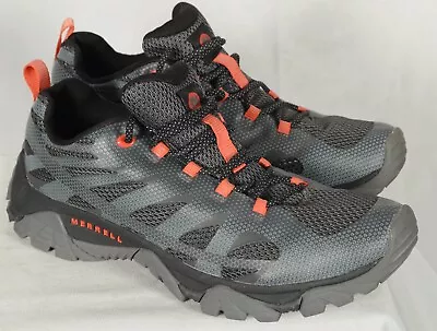 Merrell Men's Moab Edge 2 Hiking Shoes J06113 Gray US Size 10 • $39.95