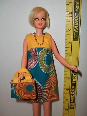 VINTAGE FRANCIE FRIEND Doll - MOD ERA 1185 TWIGGY RARE TNT BLONDE 1967 DRESSED • $199.98