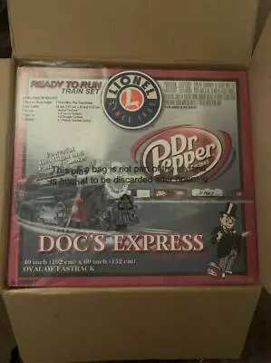 NIB Lionel Dr. Pepper Doc's Express Ready To Run Custom Train Set O Gauge LE • $400