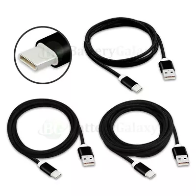 1-100 Lot USB Type C Braided Charger Cable Cord For Motorola Moto Z2 Z3 Play • $3.39