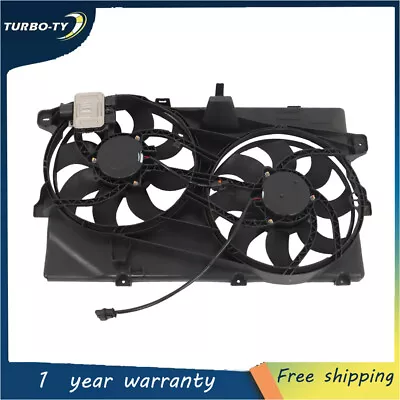 Dual Radiator Cooling Fan Assembly For 2007-2015 Ford Edge Lincoln MKX FO3115177 • $89.55