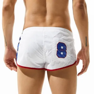 NEW SEOBEAN Very Thin Sports Shorts Running Lounge Boxer Shorts For Men • $9.99