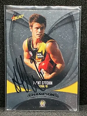 Signed Trent Cotchin Richmond Tigers Autograph On 2011 Select Parallel Card • $39.13