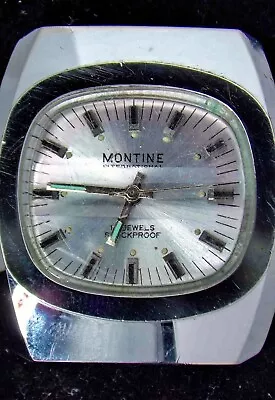 Montine International Men's Mechanical Watch (Vintage) -- Spares/Repairs • $24.89