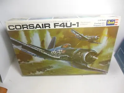 Revell 1/32  F4U-1 Corsair Plastic Model Kit H-278 Vintage C. 1970 • $26.99