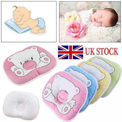 £5.87 • Buy Newborn Baby Cot Pillow Prevent Flat Head Memory Foam Cushion Sleeping Support