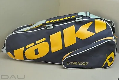 Vintage * VOLKL TEAM Bag* Tennis Bag XQ 4-6 Racquets Usable • $68