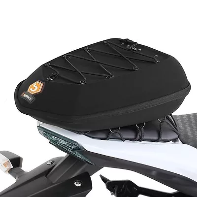 Tail Bag Yamaha YBR 125 Rear Seat Bagtecs X16 • £74.06