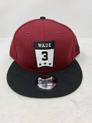 New Era 59Fifty Miami Heat Dwayne Wade #3 Snapback Hat Cap NBA • $45