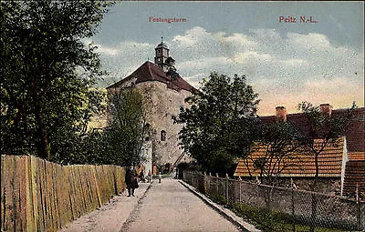 £19.77 • Buy Peitz N.L. Brandenburg Field Postcard 1918 With Stamp Field Post Run Berlin