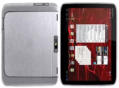 Skinomi Brushed Aluminum Tablet Skin+Screen Film For Motorola DROID XYBOARD 10.1 • $30.65
