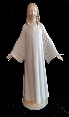 $83.60 • Buy LLADRO #5167 JESUS CHRIST STANDING, 14.5  Tall, RELIGIOUS, PORCELAIN BASE…READ