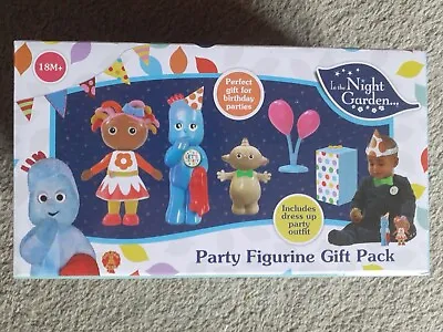 Into The Night Garden Party Figurine Gift Pack New Sealed Includes Outfit • £10.29