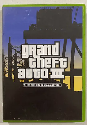 GRAND THEFT AUTO III 3 Microsoft The XBOX Collection Original Game • $12.95