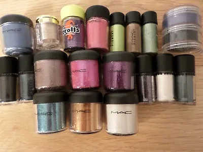 Mac Pigment / Glitter Eye Shadow Various Colors & Sizes Set Or Single You Choose • $12.90