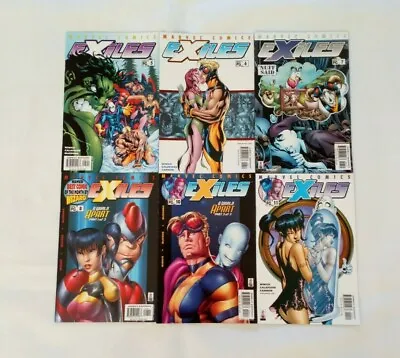 Exiles  Marvel Comic Bundle X 6 (2001-2002)  #5 #6 #7 #8 #10 #11 • £12.50