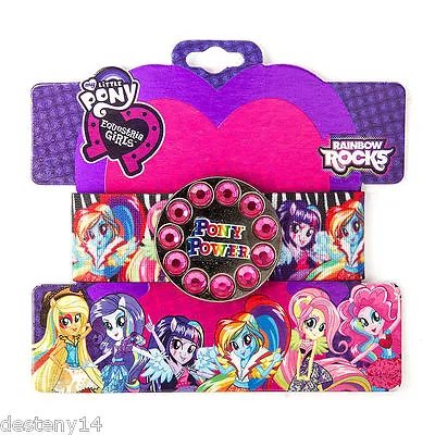 My Little Pony Equestria Girls Pony Power Bracelet Hasbro Rainbow Rocks Pinkie  • $7.60