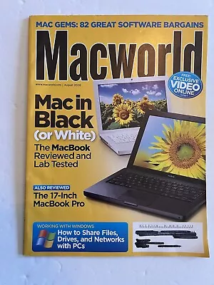 Macworld Magazine August 2006 Pre-owned • $6.99