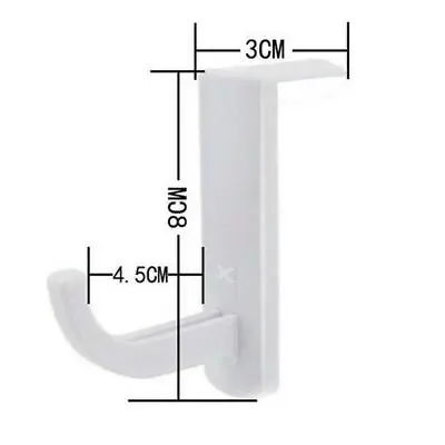 $1.97 • Buy Headphone Holder Universal Headset Hanger Wall Hook Stand Headphones Best