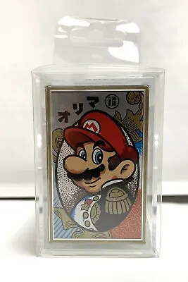 NINTENDO Super Mario Bros / Japanese Playing Cards / Hanafuda / Red • $36.99
