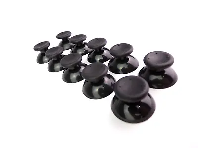 Lot Of 10 Black Microsoft Xbox 360/Original Xbox Replacement Analog Thumb Sticks • $9.99