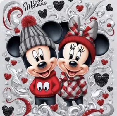 Mickey Mouse And Minnie Mouse (10) Cross Stitch Pattern • £5