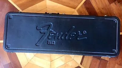 VINTAGE ORIGINAL USA Fender Bullet  HARD Case 1980s - Black • $189.97