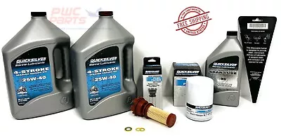 MERCURY VERADO L6 Quicksilver 200/225/250/300 100 HR Oil Change Kit Maintenance • $299.95
