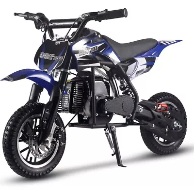 MotoTec Alien 50cc 2-Stroke Kids Gas Dirt Bike - DB-01 - Multi Colors • $284