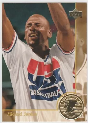 1994 Upper Deck MICHAEL JORDAN #85 USA All-Time Greats Olympic Card • $8.99