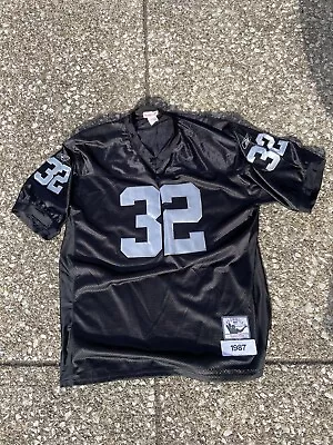 Mitchell & Ness (Marcus Allen) Los Angeles Raiders 1984 Throwback Jersey Size 56 • $46