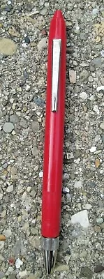 Vintage E. FABER USA Red Plastic And Metal Mechanical Drafting Pencil Big Lead • $19.99