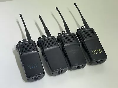 Bulk Lot Of (4) | Motorola XPR 7380e Two-Way Radios AAH56UCC9RB1AN | Sold AS-IS • $288